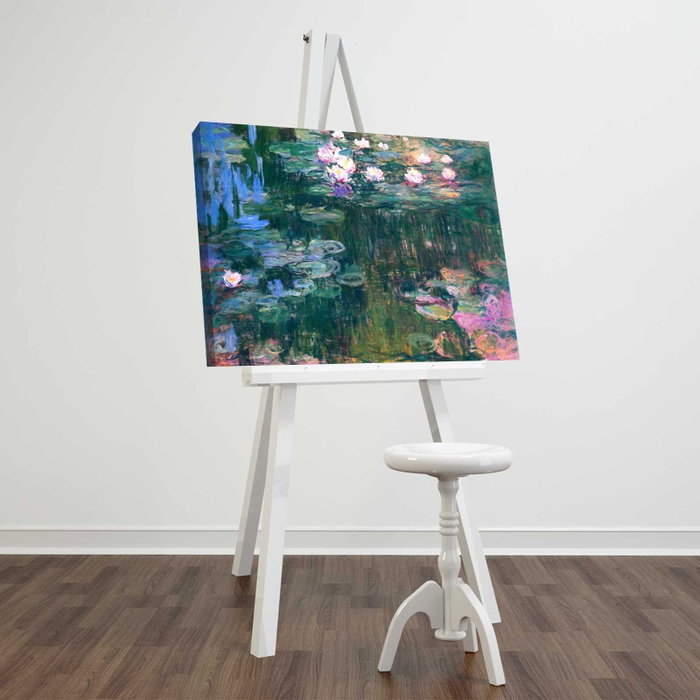 Wallity Cuadro Decorativo Claude Monet en Lienzo de Ante 45 x 70 cm Wallity Cuadro Decorativo Claude Monet en Lienzo de Ante 45 x 70 cm